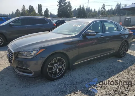2018 Genesis G80 Base из США, поврежденный, VIN KMHGN4JE2JU233031